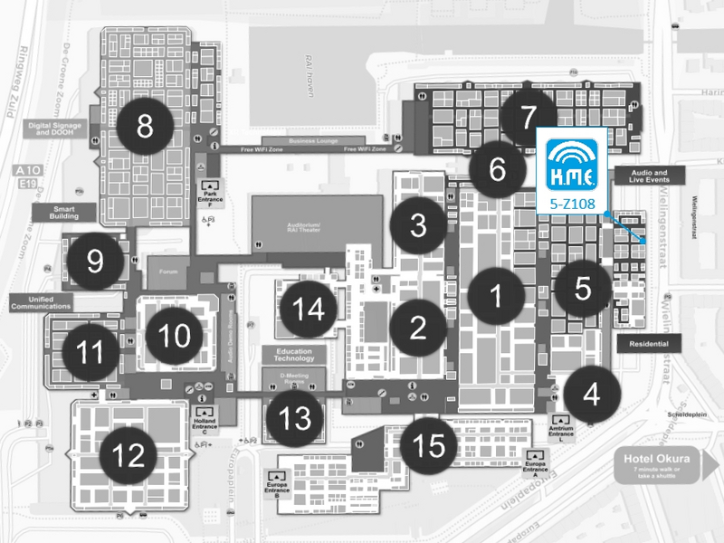 Floor Plan ISE 2019